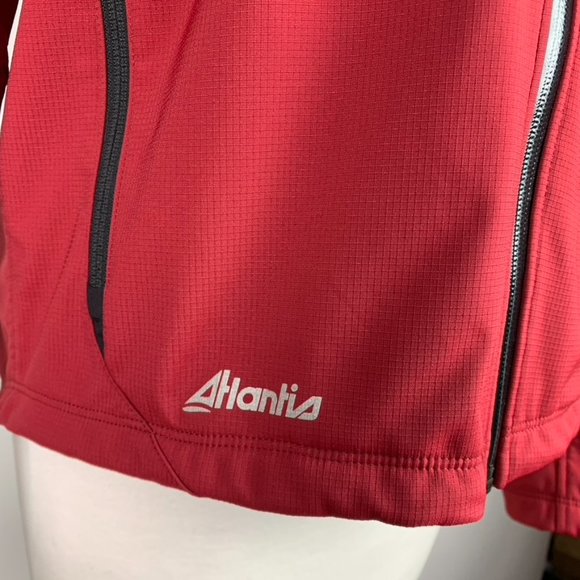 ATLANTIS Weathergear Sailing Jacket Red Zipper Marblehead Embroidered Size XS - Picture 6 of 13